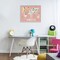 Stupell Industries Kid's Map Of World Pink Framed Giclee, design by Carla Daly